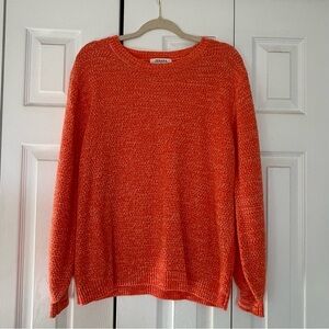 Zenana Outfitters Melange Crew Neck Sweater